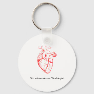 Llavero Custom Cardiologist Heart Anatomy Art