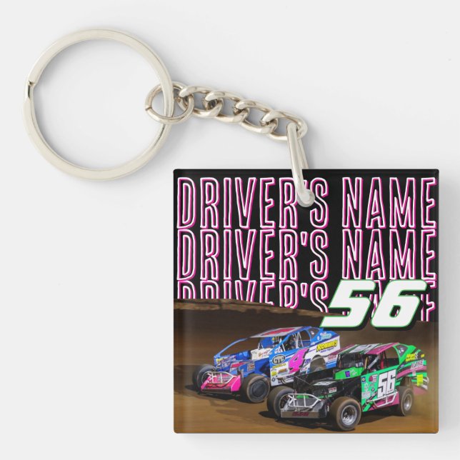 Llavero Custom Driver Photo (Frente)