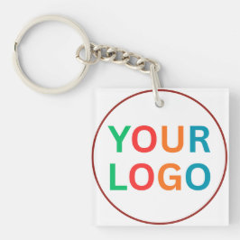 Llavero Custom Logo Keychain for Business Branding