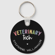 Custom Name Veterinary Tech | Técnico de Vet