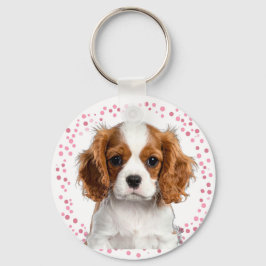 Llavero Custom pastel pink cavalier keychain Photo