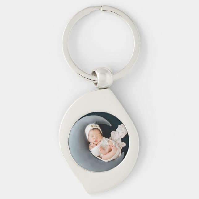 Llavero Custom photo keepsake precious baby (Anverso)