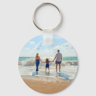 Llavero Custom Photo Keychain Your Family Design - Summer