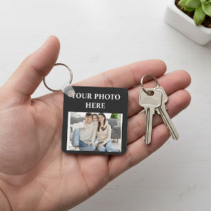 Llavero Custom Photo Square Keychain