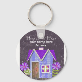 Llavero Custom The Signature Whimsy (Pink & Teal) Keychain