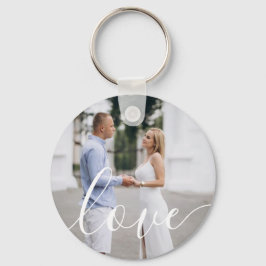 Llavero Custom Valentine's Day Photo Love Script