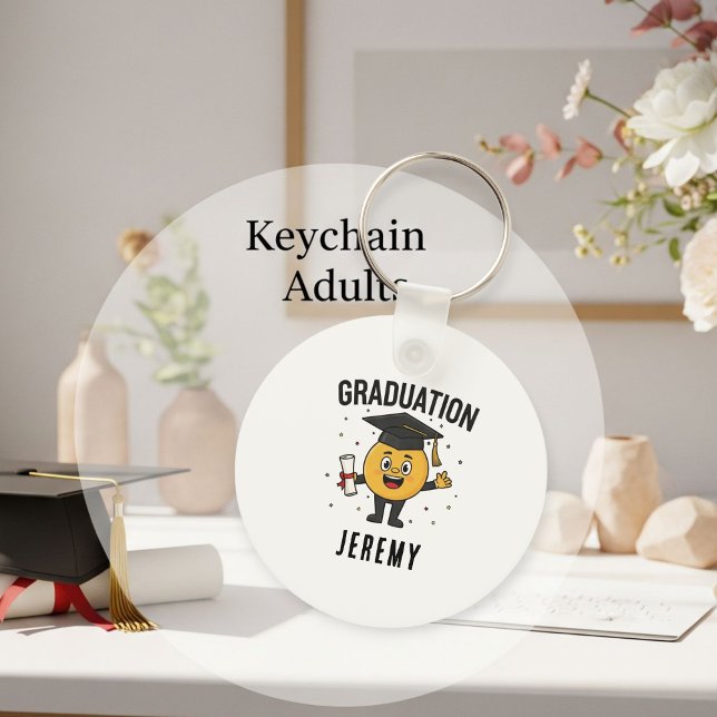 Llavero Customized Graduation Keychain - Funny Gift  (Subido por el creador)