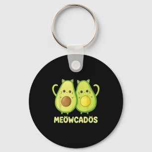 Llavero Cuta aguacate Kitten Pun Funny Kawaii Animal Alime