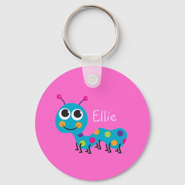 Llavero Cuta oruga (Anverso)