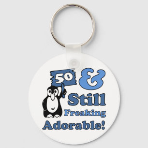 Llavero Cute 50° Cumpleaños Para Las Mujeres