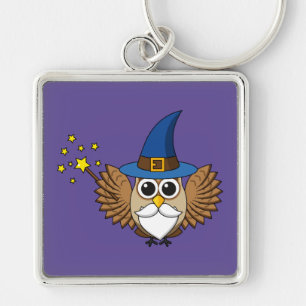 Llavero Cute a Merlin el Personalizado Lechuza Mago