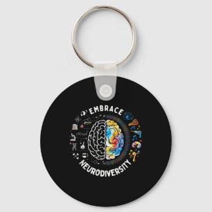 Llavero Cute Abrazo Neurodiversidad Autismo Conciencia Asd