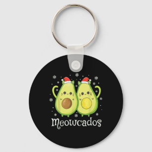 Llavero Cute aguacate Kitten Pun Gracioso Noche De Comida