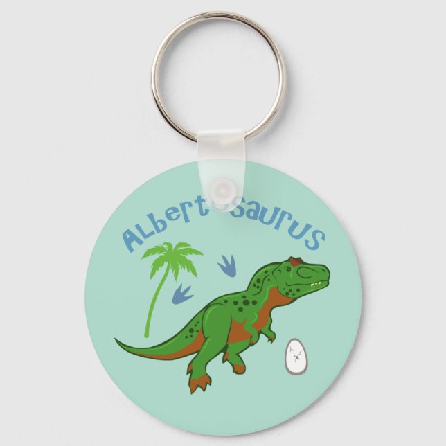 Llavero Cute Albertosaurus (Anverso)