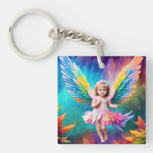 Llavero Cute Baby Angel Wings Art-38424