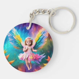 Llavero Cute Baby Angel Wings Art-38424