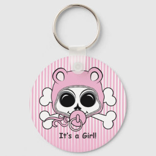 Llavero Cute Baby Girl Skull