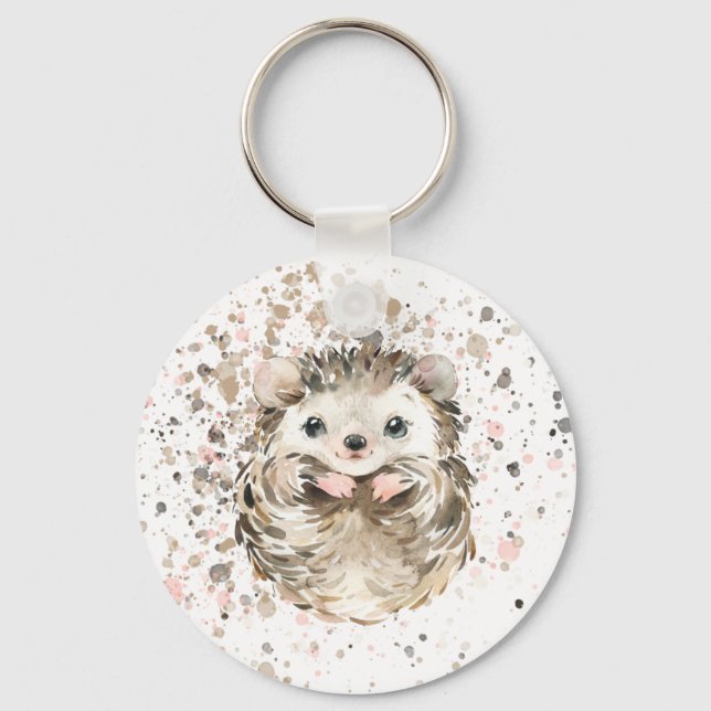 Llavero Cute Baby Hedgebog (Anverso)