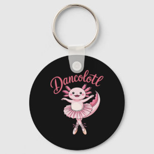 Llavero Cute Ballerina Ballet Axolotl Dance Graciosos Rega