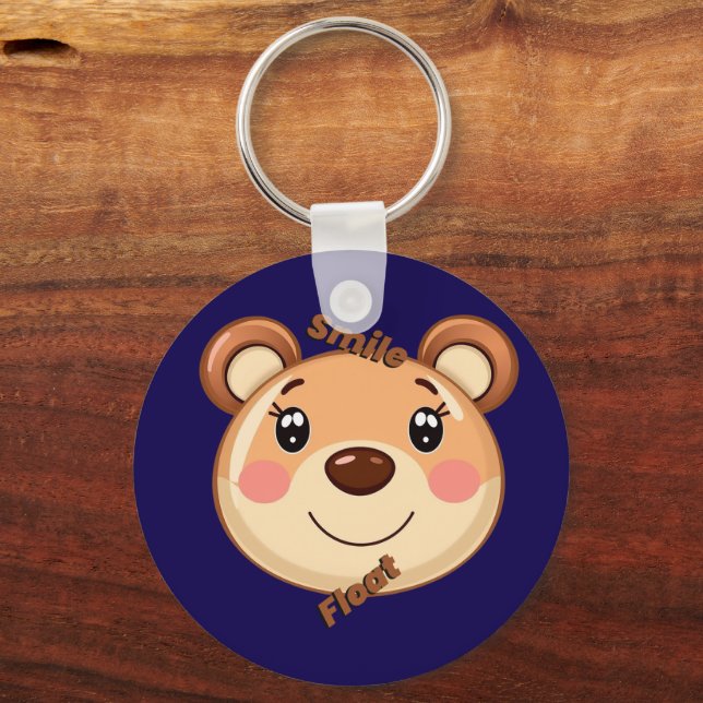 Llavero Cute Bear Smile (Anverso)