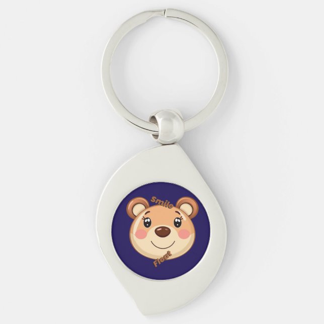 Llavero Cute Bear Smile (Anverso)