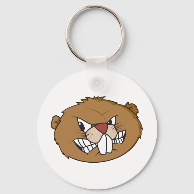 Llavero Cute Beaver (Anverso)