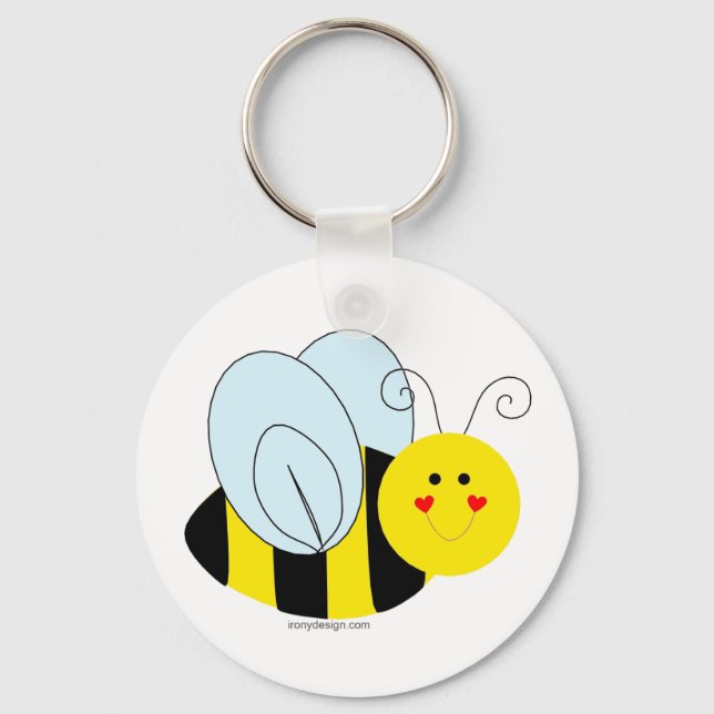 Llavero Cute Bee (Anverso)