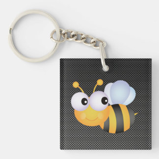 Llavero Cute Bee; Deslumbrar