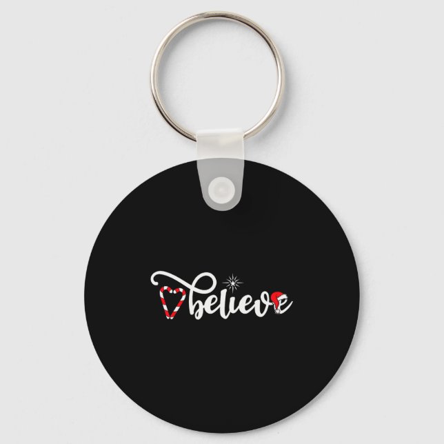 Llavero Cute Believe Christmas  (Anverso)