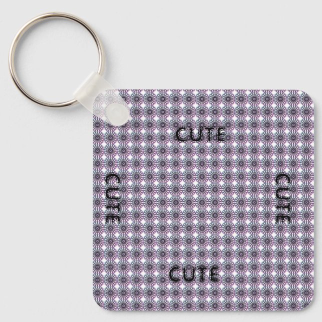 LLAVERO CUTE_ BLACK AND DARK KEYCHAIN (Anverso)