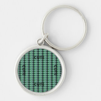 LLAVERO CUTE_ BLACK Y KEYCHAIN VERDE OSCURO