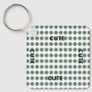 LLAVERO CUTE_ BLACK Y VERDE KEYCHAIN