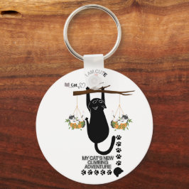 Llavero Cute Cat Keychain | Adorable Kitty Accessory