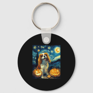Llavero Cute Cavalier King Charles Spaniel Dog Halloween J