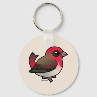 Llavero Cute Common Rosefinch