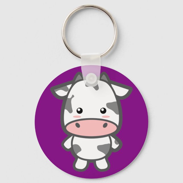 Llavero Cute Cow (Anverso)