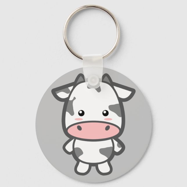 Llavero Cute Cow (Anverso)