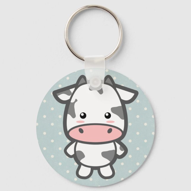 Llavero Cute Cow (Anverso)