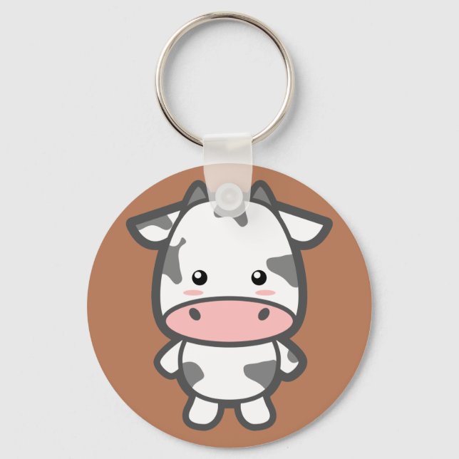 Llavero Cute Cow (Anverso)