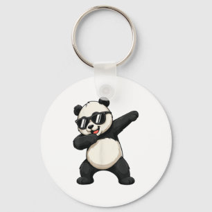 Llavero Cute Dabbing Panda Traje De Oso Niño Adolescente H