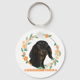 Llavero Cute Dachshund - Dachshund Mama