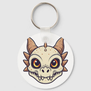 Llavero Cute Dragon Skull