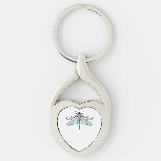 Llavero Cute Dragonflies T-Shirt (Anverso)