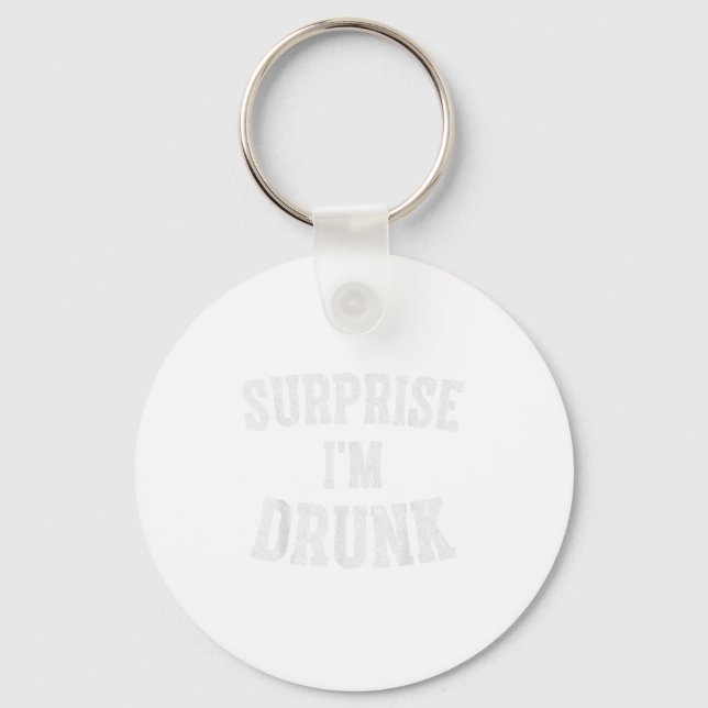 Llavero Cute Drinking Gift Funny Surprise Im Drunk _1  (Anverso)
