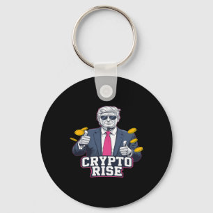 Llavero Cute El. Auge De Bitcoin Trump A La Luna De Bullru