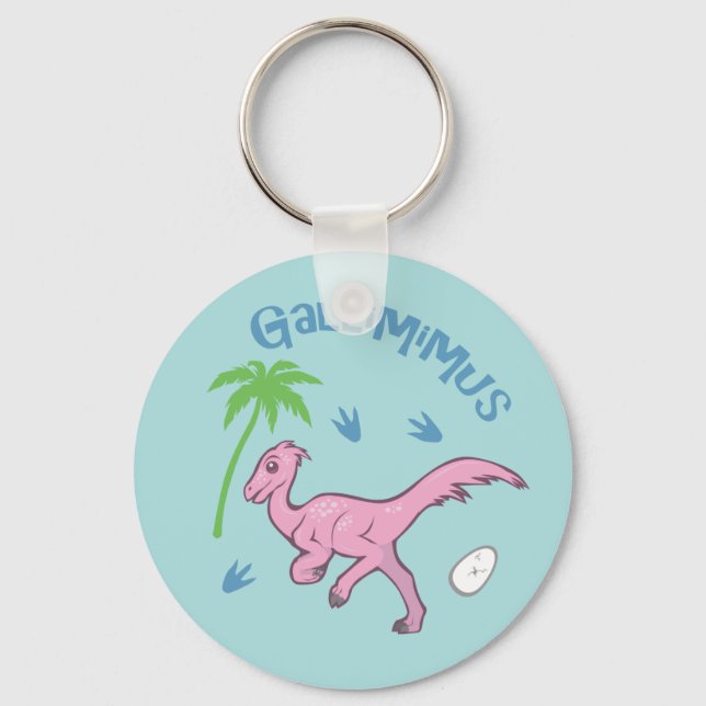 Llavero Cute Gallimimus (Anverso)