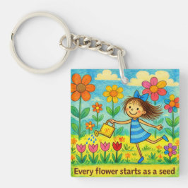 Llavero Cute Garden Keychain