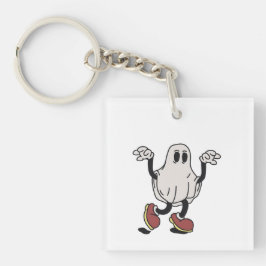Llavero Cute ghost enjoying