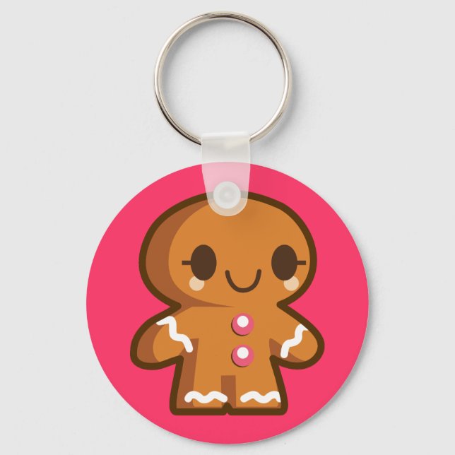 Llavero Cute Gingberbread Man (Anverso)