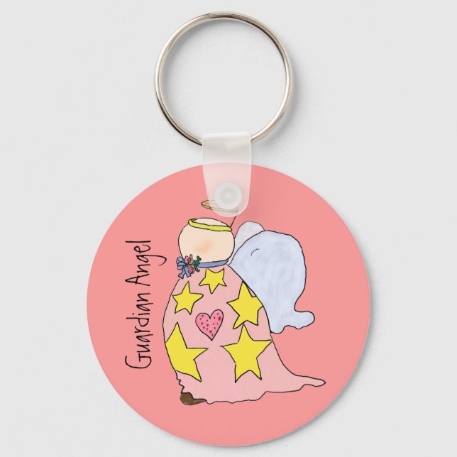 Llavero Cute Gladys the Guardian Angel Keychain (Anverso)